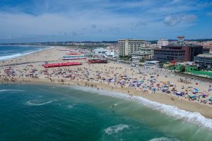 espinho beach near Porto